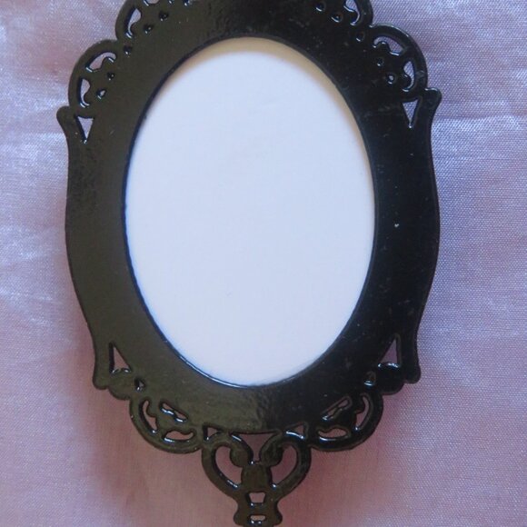 Boho Gothic Black CAT Cabochon Necklace (F61) - Picture 5 of 5